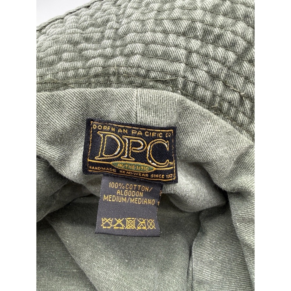 Dorfman Pacific Co. Summer Time Floppy Hat Olive Green Medium Unisex Sun Hat - Picture 5 of 9